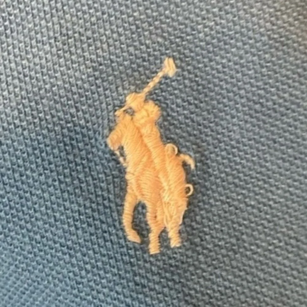 Polo Ralph Lauren‎ Shirt 2XB Blue with Pink Pony Men's *READ*
